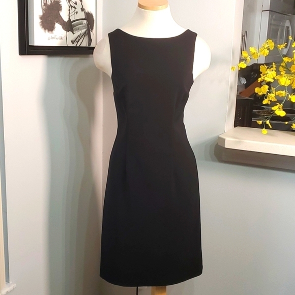City‎ Triangles, black vintage timeless dress. Made in USA 🇺🇸. Size 9 nice.. - Picture 1 of 8